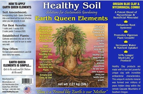 A Healthy Soil Benefits Template in Blue and White Color