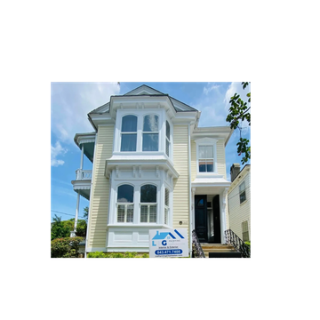 Historic Charleston Exterior Repaint | Full exterior painting project completed by LG Painting + Construction in downtown Charleston, SC.