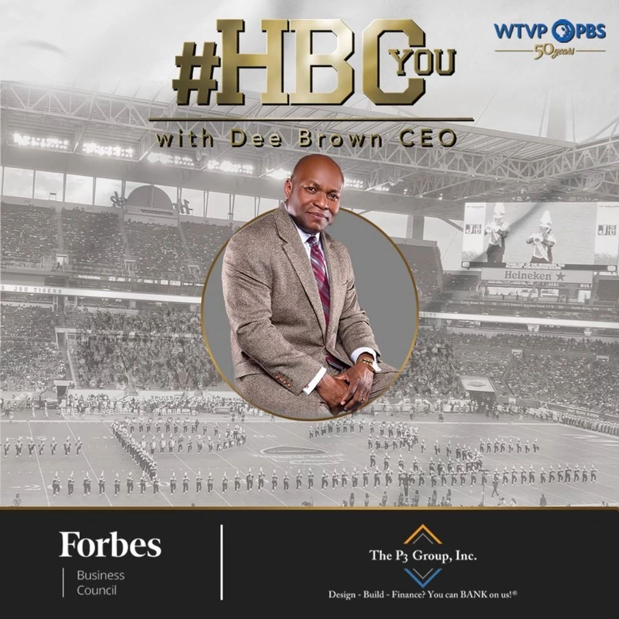 Dee Brown CEO, Dee Brown is the President & CEO of The P3 Group and talk show host. 