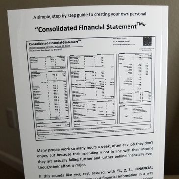 A step-by-step guide for creating personal consolidated financial statements.
