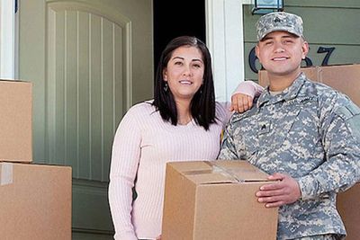 Military family who just moved