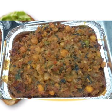 Estofado de proteinas y granos naturales
