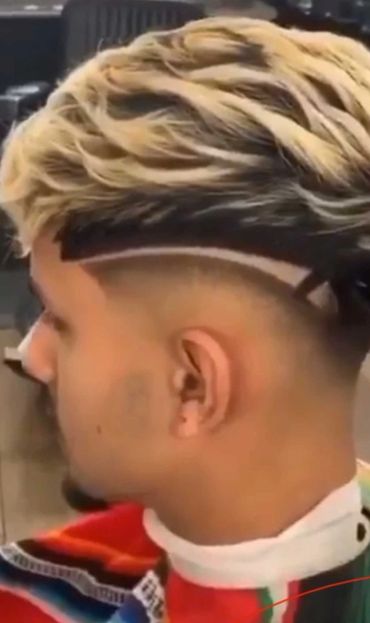 Side view of man's head showing a nice haircut