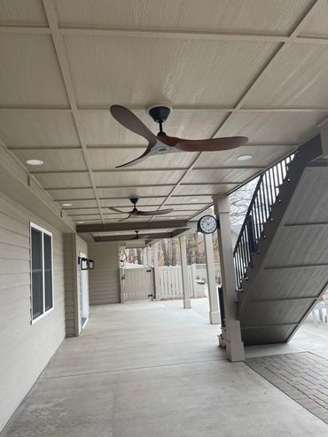 Custom under deck ceiling