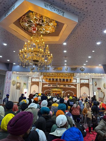 Where the peaks touch the heavens, our Ardas finds its way to Waheguru