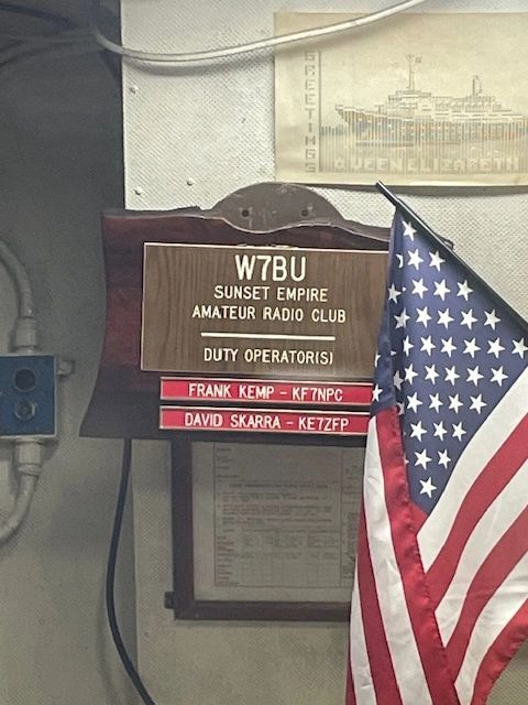 Radio room, Lightship "Columbia", Columbia River Maritime Museum, Astoria, OR