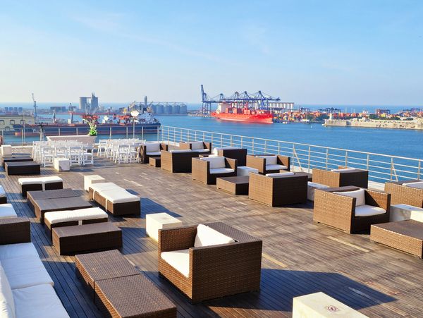 La mejor vista del puerto de veracruz es la del hotel emporio