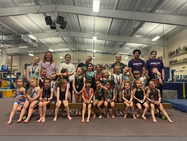 a group of kids and the teachers