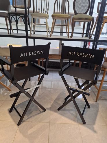 Rejisör Koltuğu Baskılı