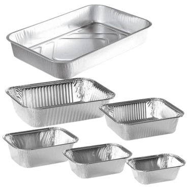 Barquette en aluminium