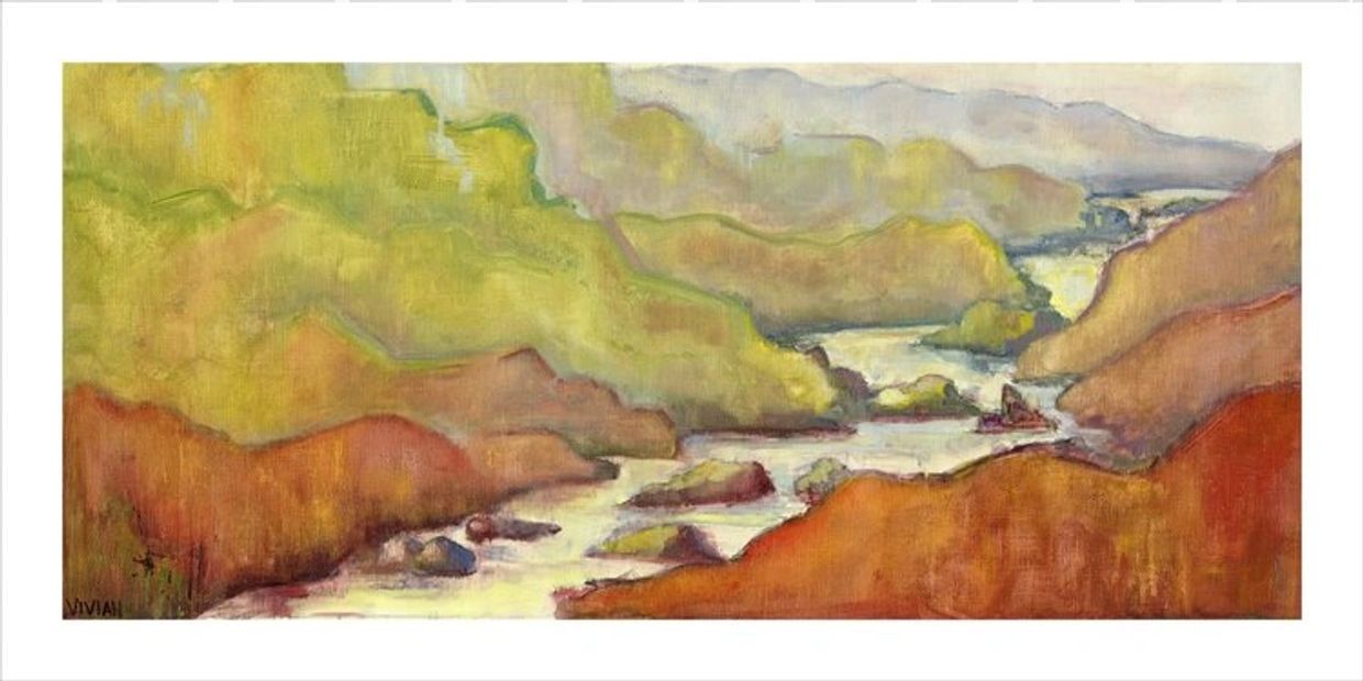 Arctic River
9"x20" Oil on Canvas