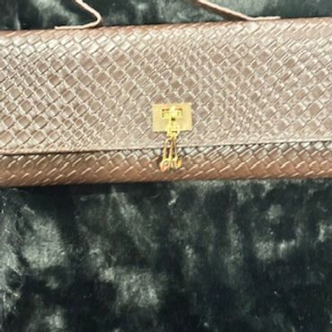 Luxurious Leather Clutch
