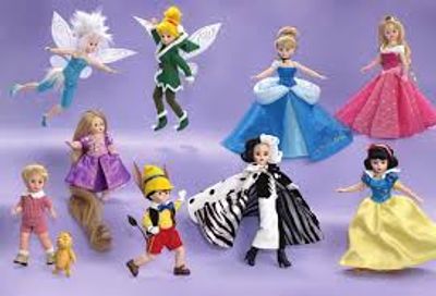 Madame Alexander Walt Disney Showcase Doll Collection
8" 10" Dolls, Disney Princess Dolls