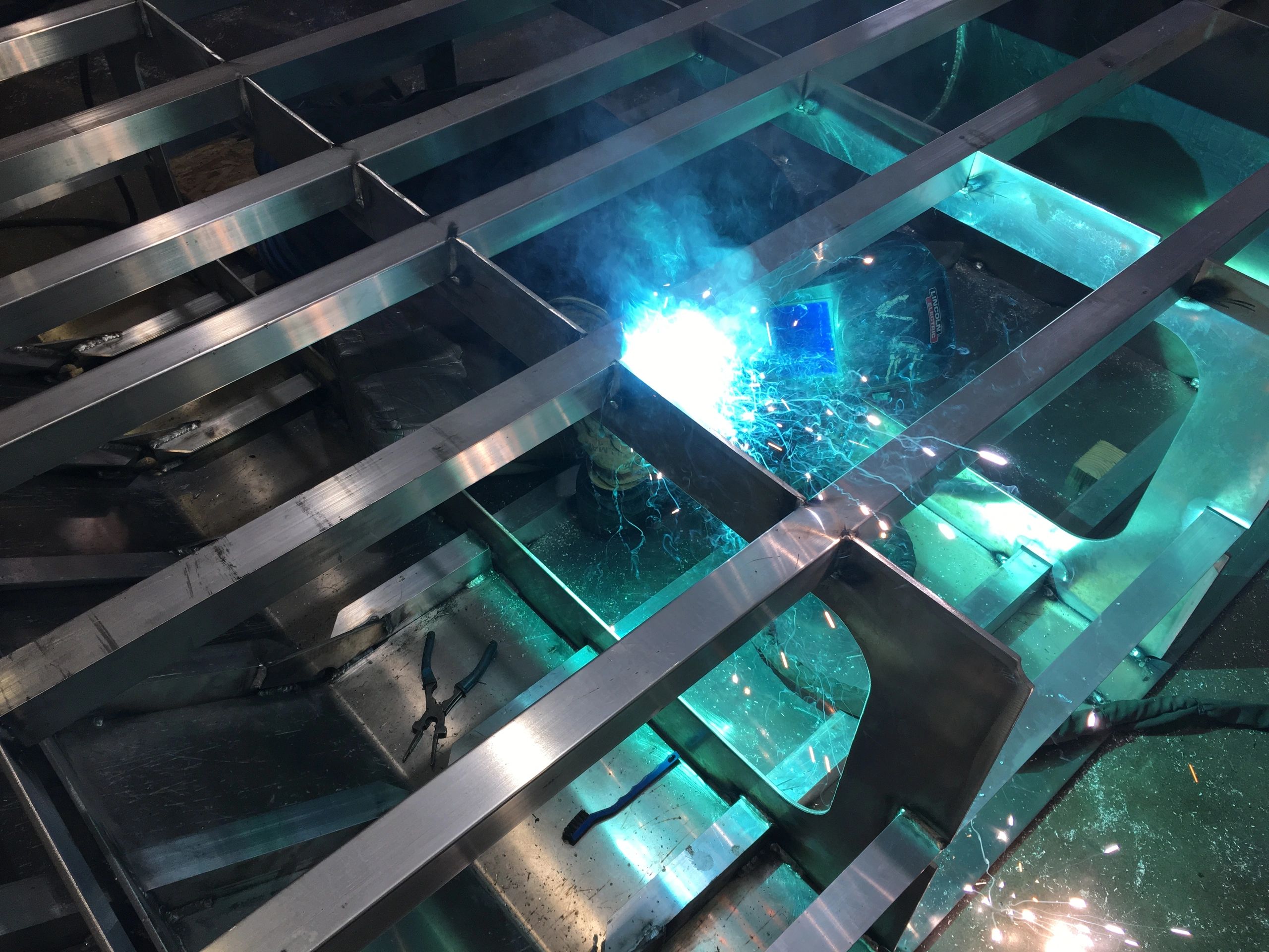 Columbia Steel Supply Metal Sales, Fabrication Shop