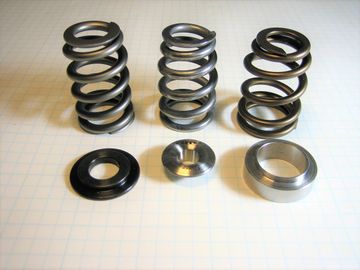 Classic Mini Cooper racing valve spring.  1275 Mini Cooper valve spring retainers. Mini racing parts