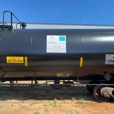 One of our Tank cars that brings clean safe drinking water to the Navajo nation