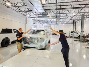 Paint protection film, ppf, clear bra