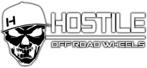Hostile wheels offroad logo