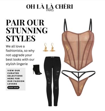 Elevate your wardrobe with stylish lingerie that pairs effortlessly with your favorite looks.