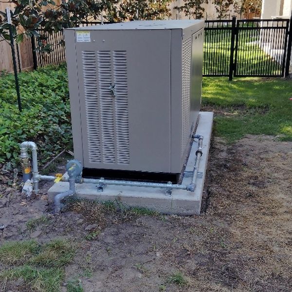 Generator Gas Line Installation Houston, Texas