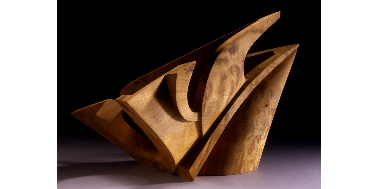 Sailfish carved myrtlewood sculpture