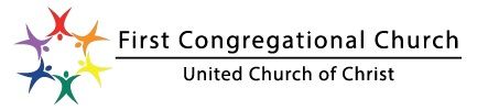 Logo from First Congregational Church, a United Church of Christ.