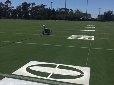 athletic field layout