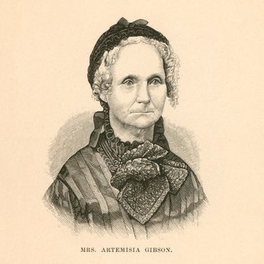 Pioneer settler Artemisia Gibson - page 297 of "History of Genesee County, Michigan," published in 1