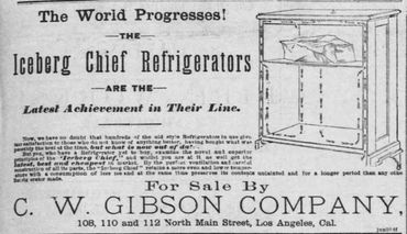 C.W. Gibson Co. Advert
The Los Angeles Times (1885)