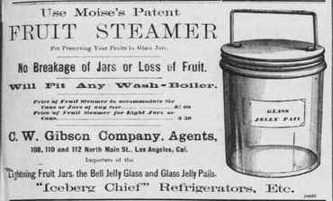 C.W. Gibson Co. Advert
The Los Angeles Times (1885)