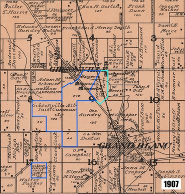 The Gibsonville Altruist Community as it appeared in 1907.