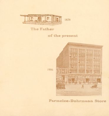 Parmelee-Dohrmann Store (1906)
C.W. Gibson's name featured on the original facade in 1878.