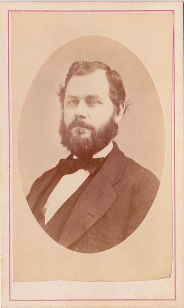 Chauncey Walstein Gibson, future President of the Gibsonville Altruist Community.