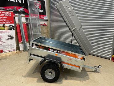 Erde 143 Trailer With Lockable ABS Cover