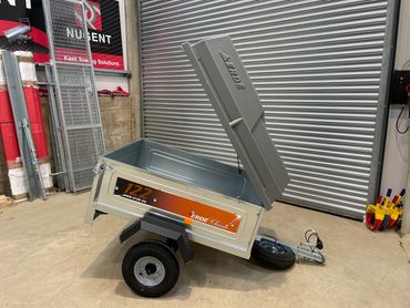 Erde 122 Trailer With ABS Lockable Cover