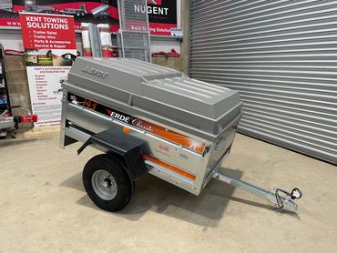 Erde 143 Trailer With Lockable ABS Cover