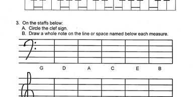 Piano lessons focusing on four notes