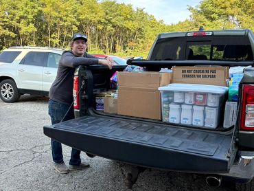 First load of the Hurricane Helene Relief Run packed up and ready to go!