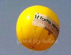 Fortis Advertising air balloon, Advertising Balloon manufacturers in Gurgaon.