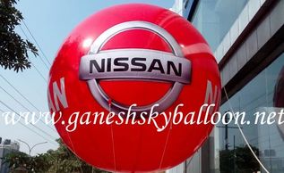 Nissan Automobile Big Sky Balloon in Noida.