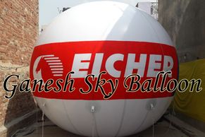 Eicher Advertising Sky Balloon in Chandigarh.