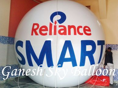 Reliance Smart Advertising Balloons, Sky Balloon Manufacturers, Sky Balloons, Advertising Balloons.