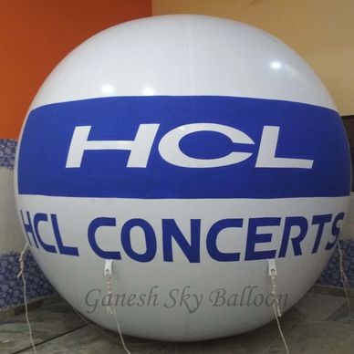 PVC Sky Balloon Manufacturer, Sky Balloon For Advertising, HCL Concerts Advertising Sky Balloon