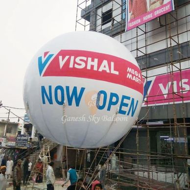 Big Sky Balloon Advertising, sky balloon manufacture, Vishal mega mart advertising balloon.