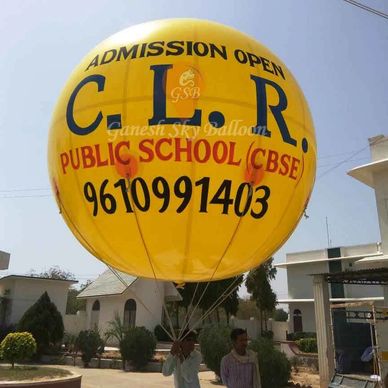 School Advertising Balloon, Sky Balloon Manufacturers in Haryana, Advertising Sky Balloon, Balloon.