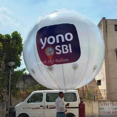 Yono SBI Sky Balloon Manufacturer In Delhi, Advertising Air Balloon Supplier, Sky Balloon