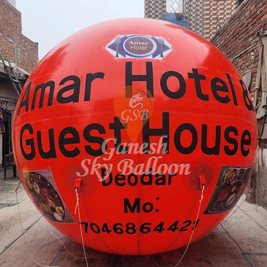 Hotel Advertising Balloon, Hotel Sky Balloon Manufacturers in Haryana, Advertising Sky Balloon