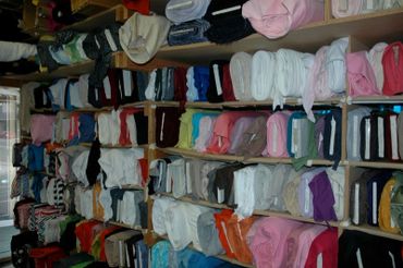 multiple colors of cotton fabric