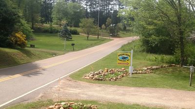 Macon Aero Modelers' OTX Aerodrome entrance, Otto, NC