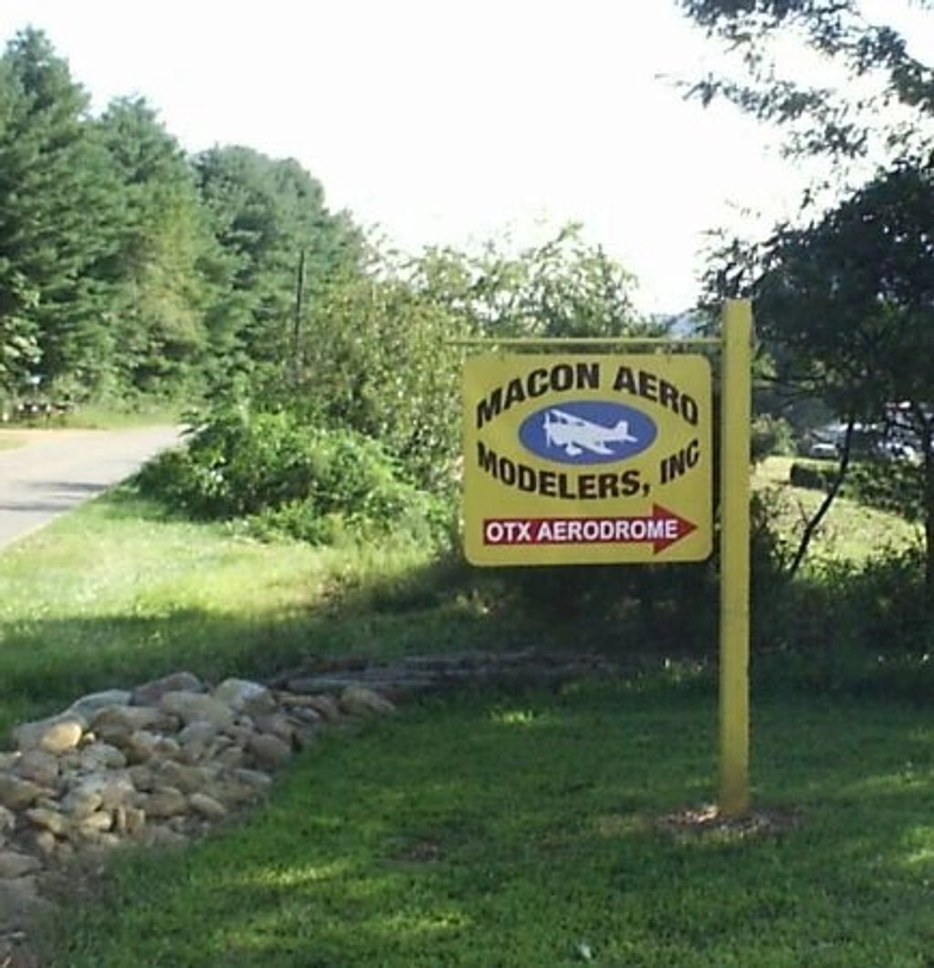 OTX AeroDrome welcome sign